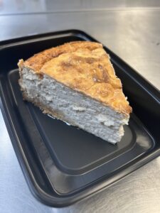 Single Slice of Vanilla Cheesecake